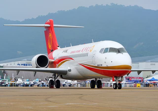 COMAC C909 (бывший ARJ21): как Китай строил свой первый региональный реактивный самолёт